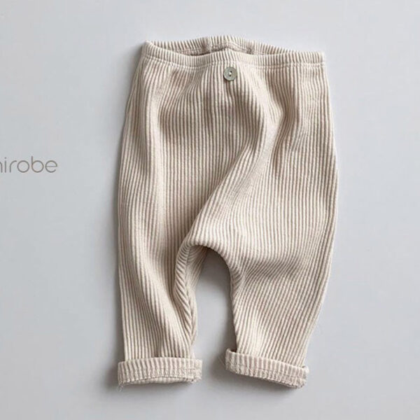 Spring And Autumn Simple All-match Thread Stretch Leggings - Image 2