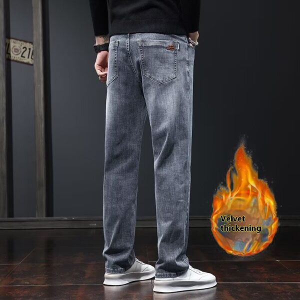 Jeans Loose Straight Casual Long Pants Men - Image 8