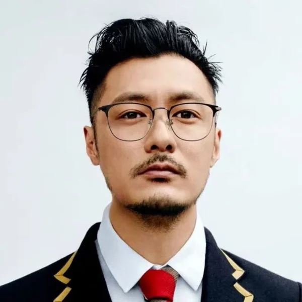 2021 Fashion unisex square Plain glasses for men women Metal frame glasses for party eyeglasses Gentle Black eyebrow frame - Image 4