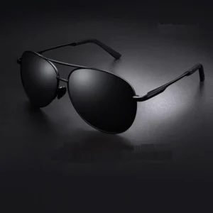 Aviation Metail Frame Polarized Sunglasses Men Color Changing Sun Glasses Pilot Male Day Night Vision Driving