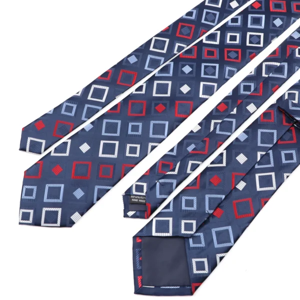 New Men's Classic Luxury Tie 8cm Striped Paisley Plaid All-Match Jacquard Necktie For Business Wedding Prom Daily Wear Accessory - Image 4