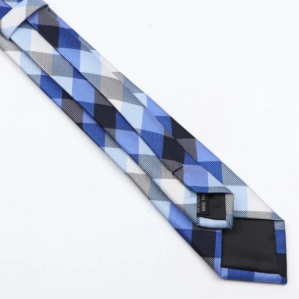 Fashion 6cm Narrow Polyester Necktie For Men Business Meeting Formal Jacquard Striped Plaid Skinny Tie Daily Wear Cravat Gift - Image 5