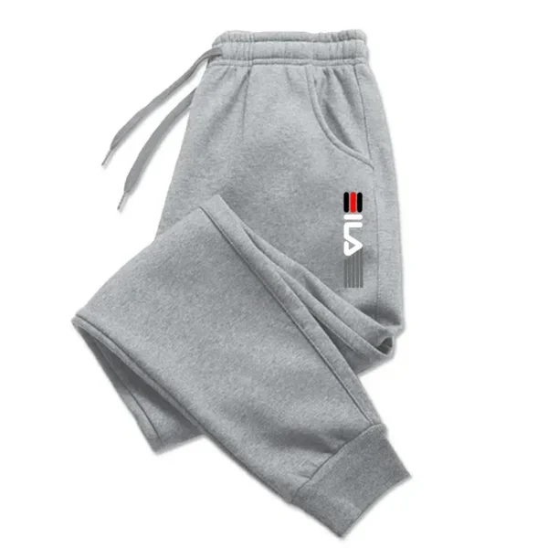 2023 Fitness Workout Brand Track Pants Autumn Winter Male Cotton Sportswear Trousers Joggers Sweatpants Men Casual Skinny Pants - Image 4