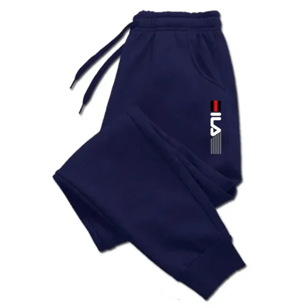 2023 Fitness Workout Brand Track Pants Autumn Winter Male Cotton Sportswear Trousers Joggers Sweatpants Men Casual Skinny Pants - Image 2