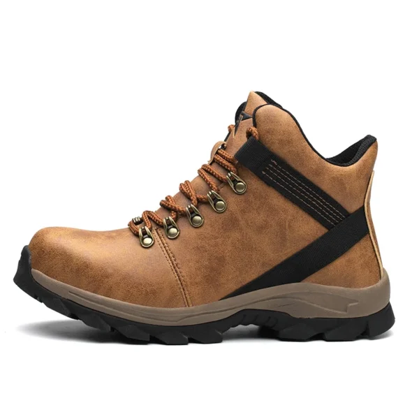Steel Toe Work Boots Indestructible Safety Shoes Men Steel Cap Puncture-Proof Sneakers Male Footwear Construction Work Shoes - Image 3
