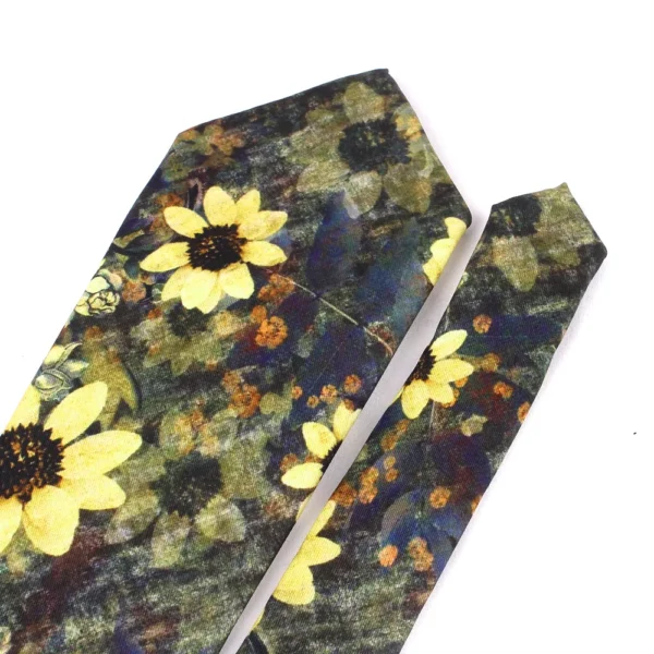 New Print Men Ties Floral Men's Neck Tie For Wedding Necktie For Groomsmen Fashion Printing Ties For Men Women Good Gifts - Image 5