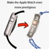 Screen Protector Cover for Apple Watch 45mm 44mm 40mm 41mm Hard PC Front Rear Bumper Case iwatch 9 8 7 SE 6 5 4 Change To Ultra - Image 2
