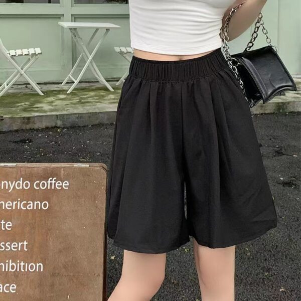 Summer Thin Loose High Waist Casual Japanese Shorts - Image 2