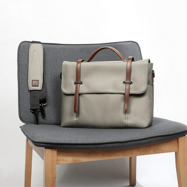 Men's Portable Casual Canvas Shoulder Bag - Image 4