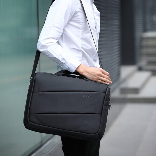 Men's Business Waterproof Wear-resistant Crossbody Handbag - Image 9