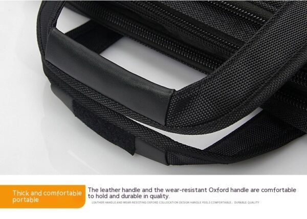 Men's Waterproof Oxford Large Capacity Briefcase - Image 4