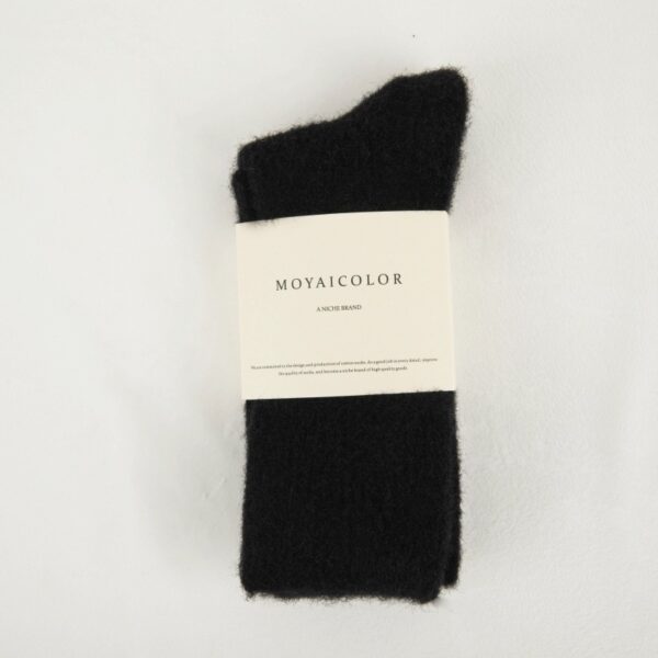 Double-sided Australian Velvet Tube Socks Autumn And Winter Solid Color - Image 4