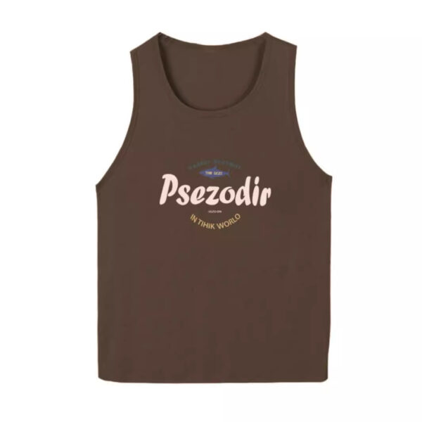 Women's Loose Sling Tank Top Sleeveless T-shirt - Image 3