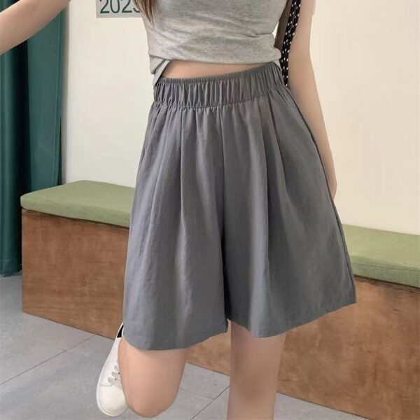 Summer Thin Loose High Waist Casual Japanese Shorts - Image 5