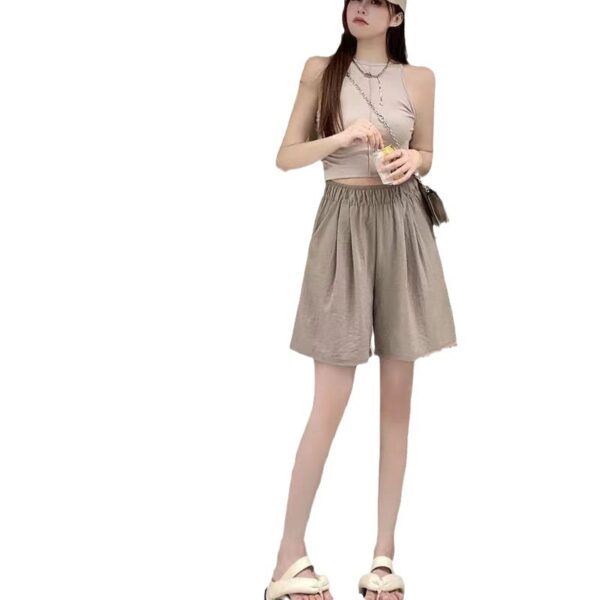 Summer Thin Loose High Waist Casual Japanese Shorts - Image 10