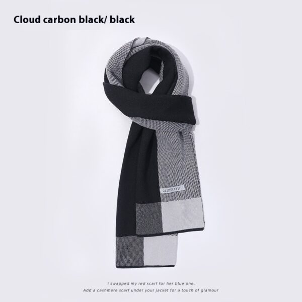 Scarf Winter Men's Outdoor Windproof Neck Protection - Image 4