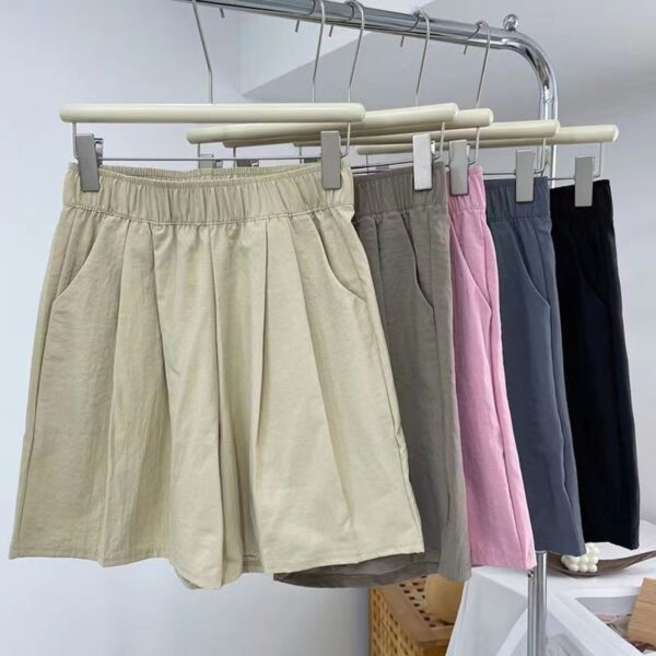 Summer Thin Loose High Waist Casual Japanese Shorts - Image 8