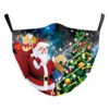 Santa Claus Digital Printing Double Layer Dustproof Mask - Image 9