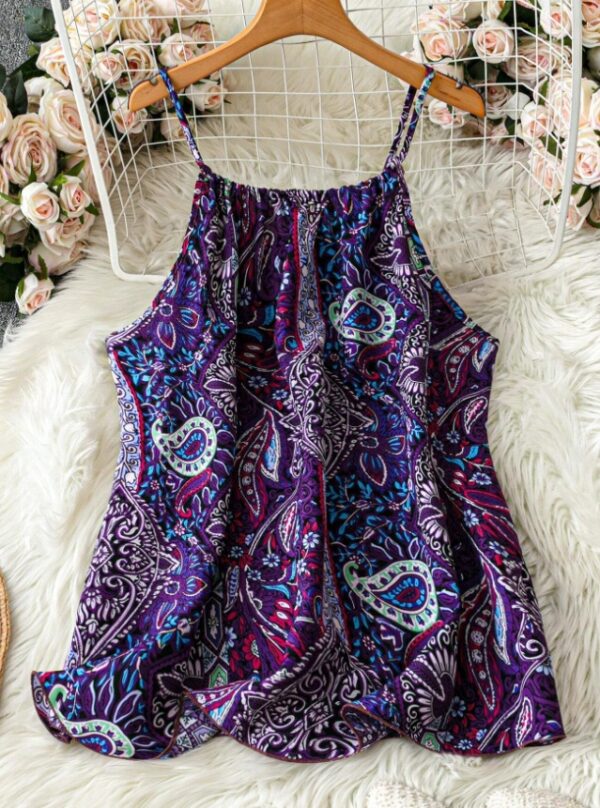 Plus Size Women's Valentine's Day Heart  Tank Top - Image 3