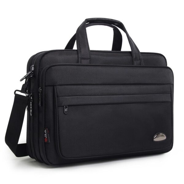 Men's Waterproof Oxford Large Capacity Briefcase - Image 8