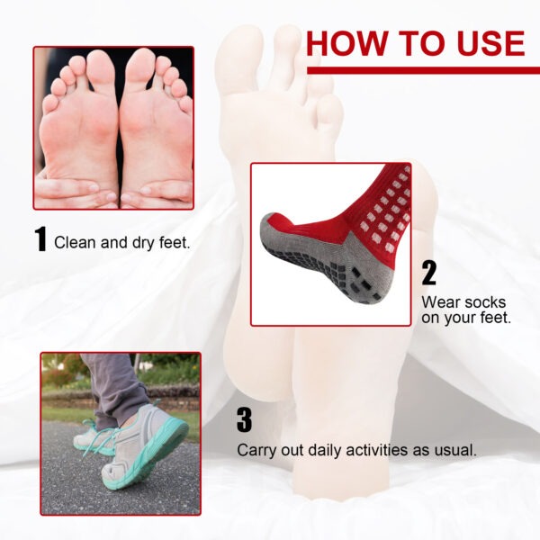 Foot Massage Socks, Outdoor Sports Fitness, Breathable And Comfortable Foot Massage Promotes Non-slip Warm Socks - Image 6