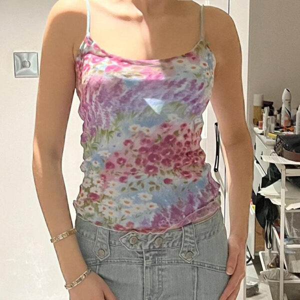 All-match And Sweet Girl Tank-top Summer - Image 5
