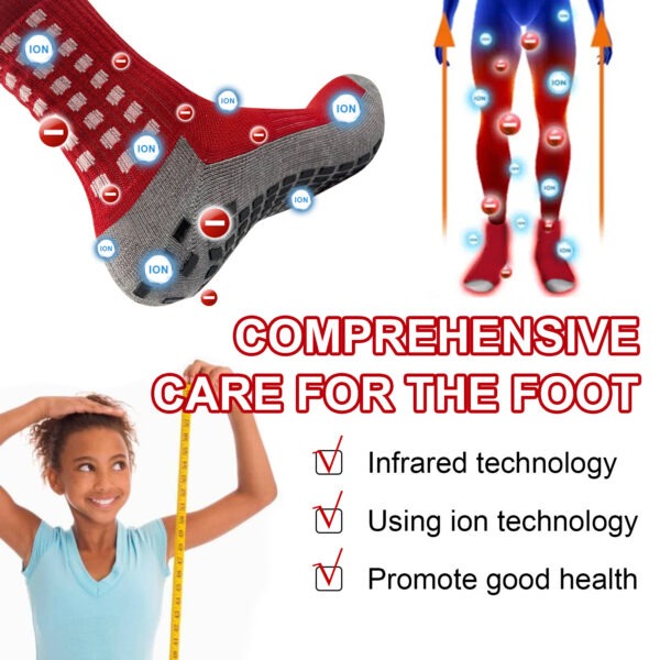Foot Massage Socks, Outdoor Sports Fitness, Breathable And Comfortable Foot Massage Promotes Non-slip Warm Socks - Image 8