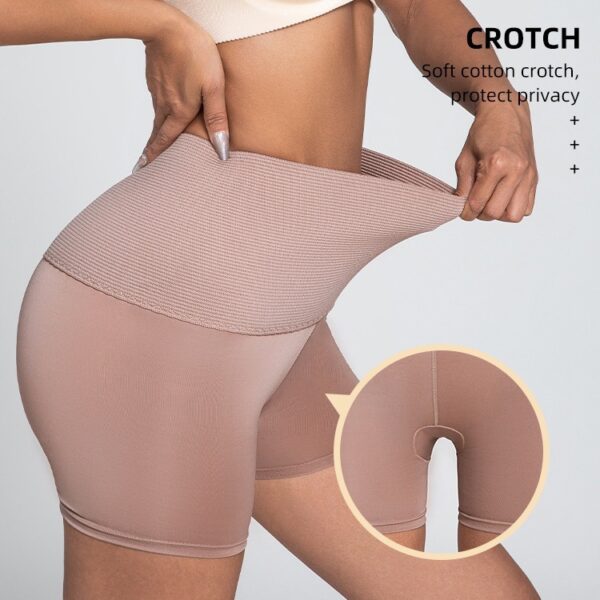 Pure Color Seamless Boxers Without Curling Shaping Pants Body Shaping And Hip Lifting - Image 2
