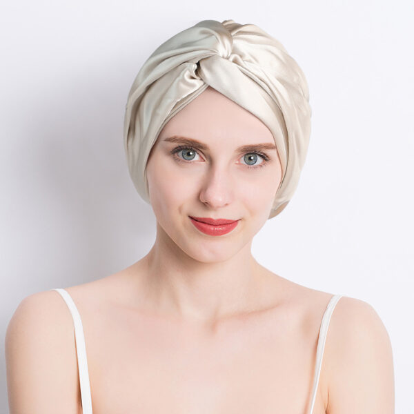 Seamless Double-layer Cross Comfort Nightcap