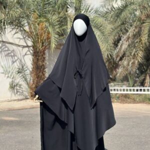 Middle East Turkey Solid Color Double-layer Headscarf