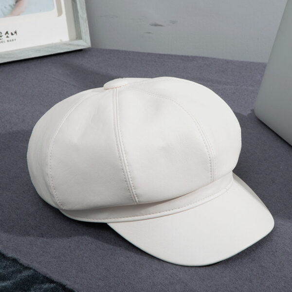 Temperament Korean Style Octagonal Pumpkin Hat Literary Style - Image 5