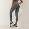 Seamless Dots Peach Hip Yoga Pants Women - Image 2