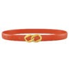 Women's Retro Smooth Buckle Cowhide Belt - Image 6