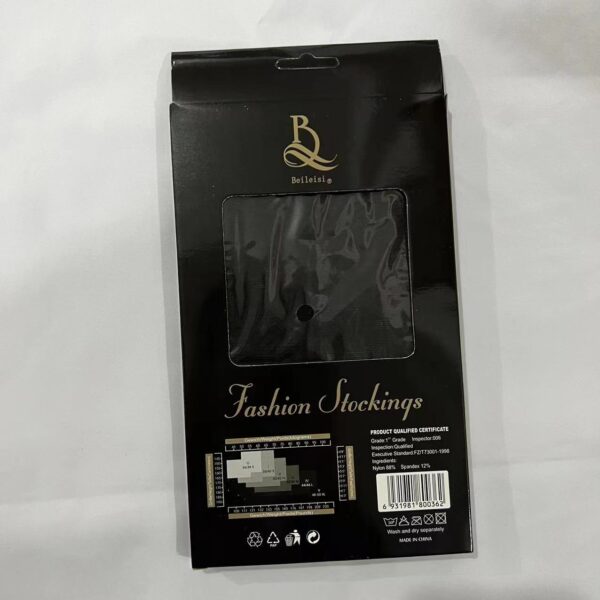 Back Vertical Line Long Tube Tail Boots Stockings For Women - Image 10