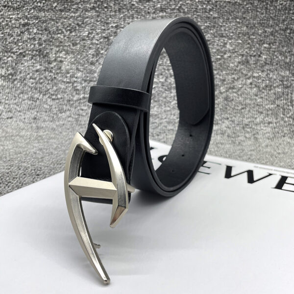 Future Sense Niche Punk Irregular Metal Belt - Image 3