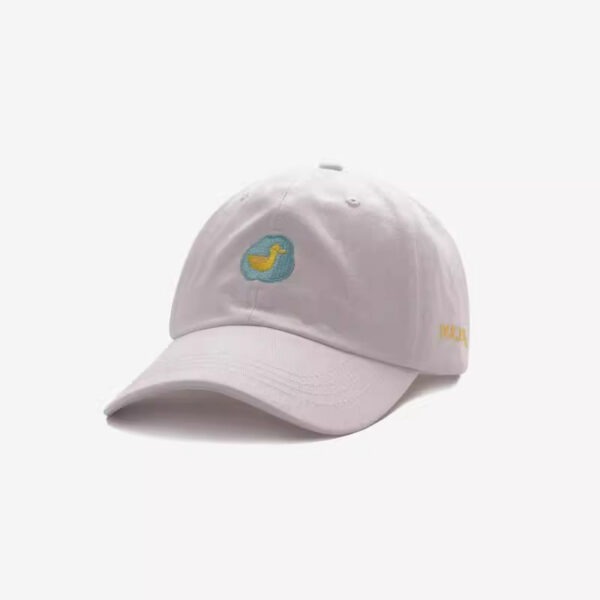 Cute Animal Embroidered Baseball Cap For Women Soft Peaked Cap - Image 5