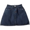Small Denim Skirt Women's Summer Dark Blue - Image 4