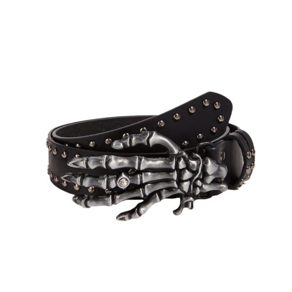 Dark Devil's Hand Paw Belt Leisure Denim - Image 4