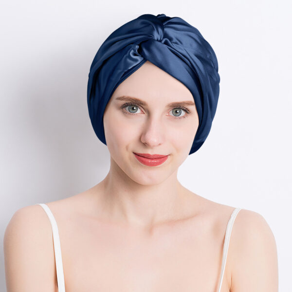 Seamless Double-layer Cross Comfort Nightcap - Image 9
