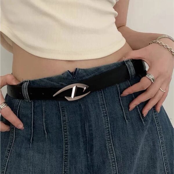 Future Sense Niche Punk Irregular Metal Belt - Image 5