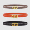 Women's Retro Smooth Buckle Cowhide Belt - Image 4