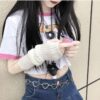 Fingerless Gloves Dark Hip Hop Sun Protection Arm Guard Knitting Oversleeve Women - Image 5
