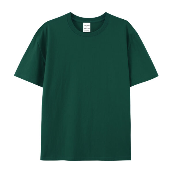 Cotton American Style High-end Half Sleeve T-shirt - Image 2