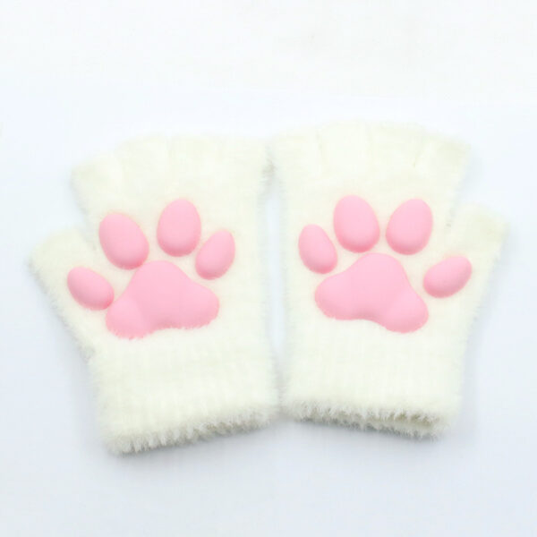 3D Cat's Paw Gloves Cute Animal Pattern
