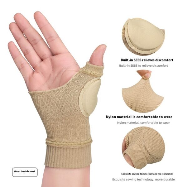 Exercise Pressure Fitness Breathable Sweat Absorbing Wristband - Image 3