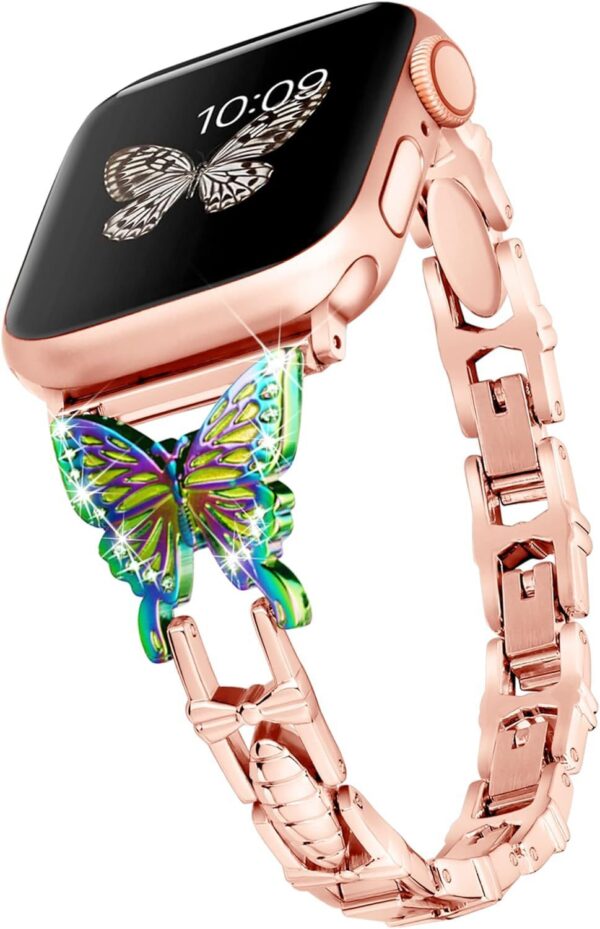 Watch Band Diamond Small Butterfly - Image 6