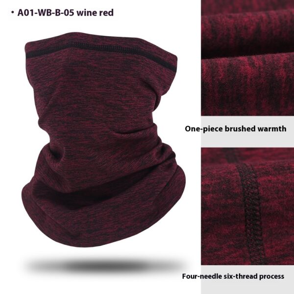 Fleece Warm Thickened Scarf Outdoor Sports Cycling Mask - Image 3