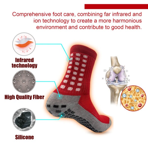Foot Massage Socks, Outdoor Sports Fitness, Breathable And Comfortable Foot Massage Promotes Non-slip Warm Socks - Image 10