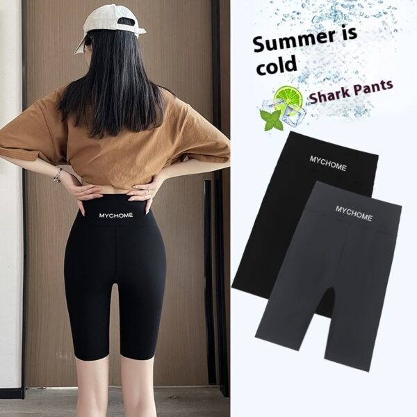 Women's Five-point Shark Pants High Waist Hip Lift - Image 8