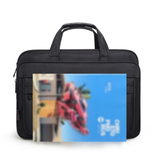 Men's Waterproof Oxford Large Capacity Briefcase - Image 10